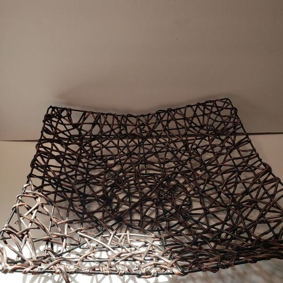 Metal Artsy Basket  - Picture 3 of 9